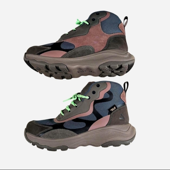 Teva Shoes - Teva Geotrecca women's hiking boot in Balsam/Burlwood Color size 7.5